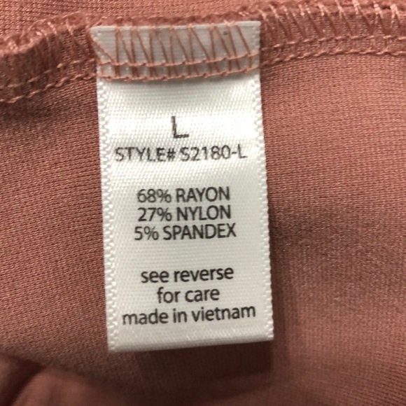 Blush Pink Pencil Skirt - Picture 3 of 6